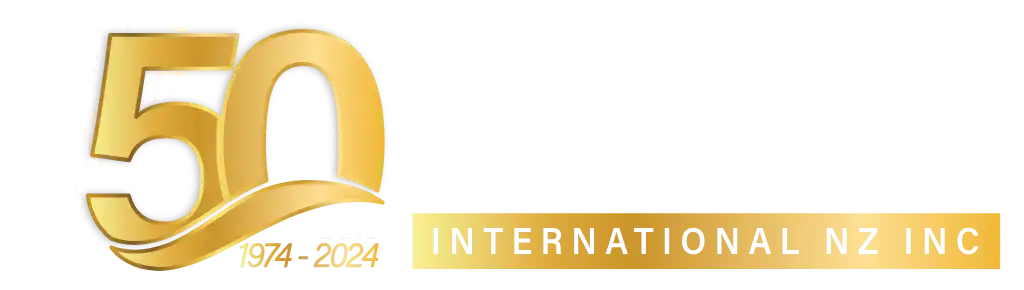 Aglow 50 years gold logo