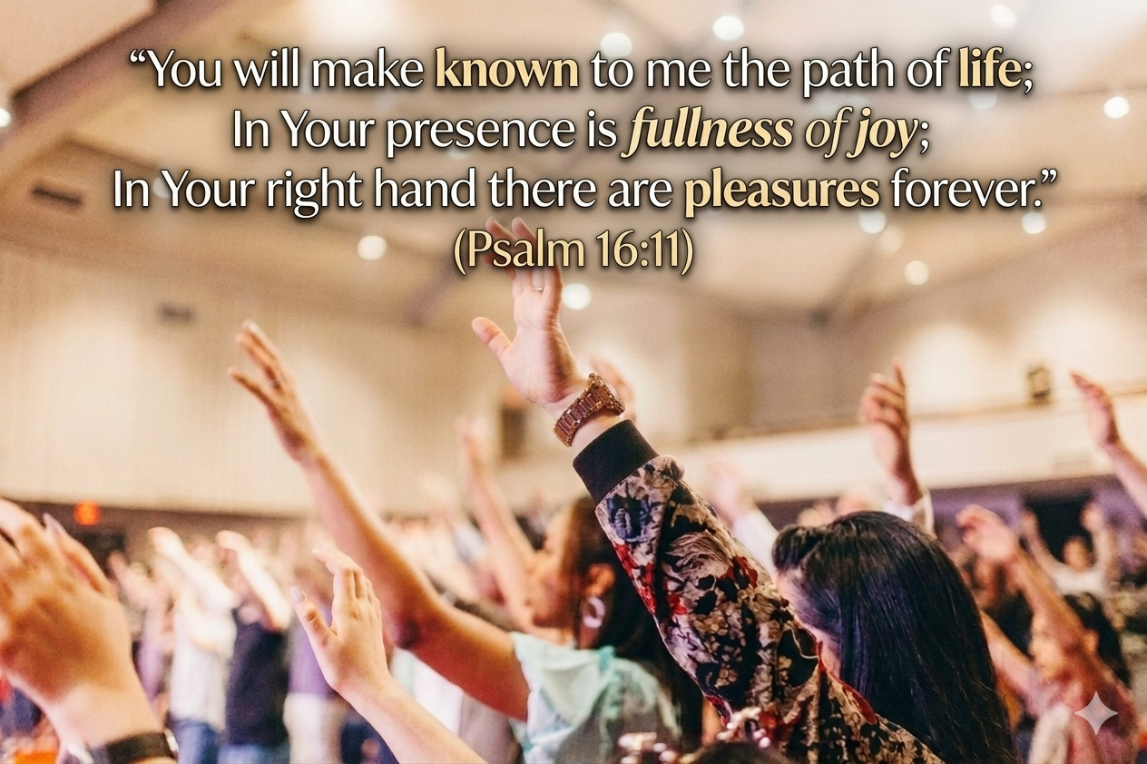 Hands Raised in Worship